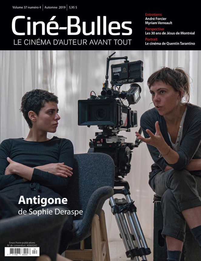 CINE-BULLES magazine side cover Fall 2019