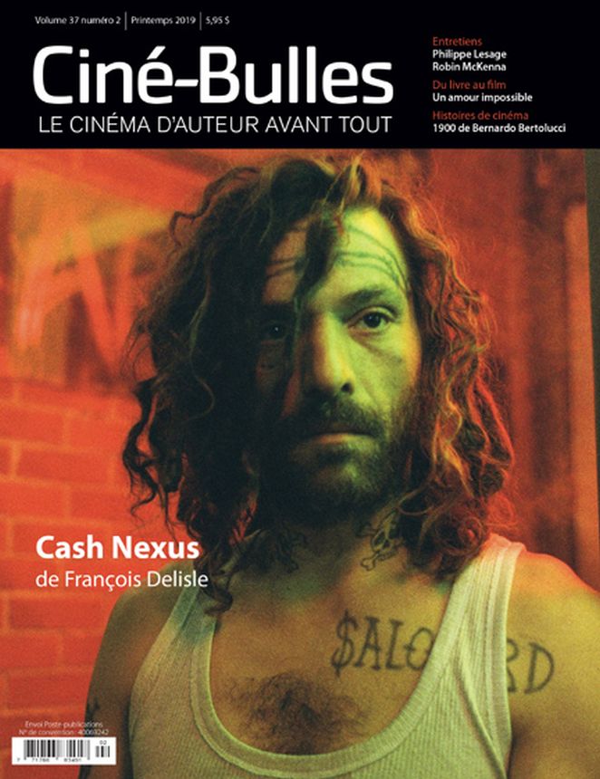 CINE-BULLES magazine side cover Spring 2019