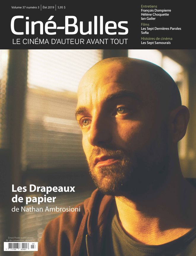 CINE-BULLES magazine side cover Summer 2019