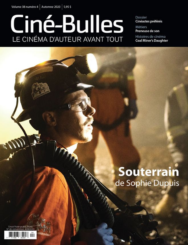 CINE-BULLES magazine side cover Fall 2020