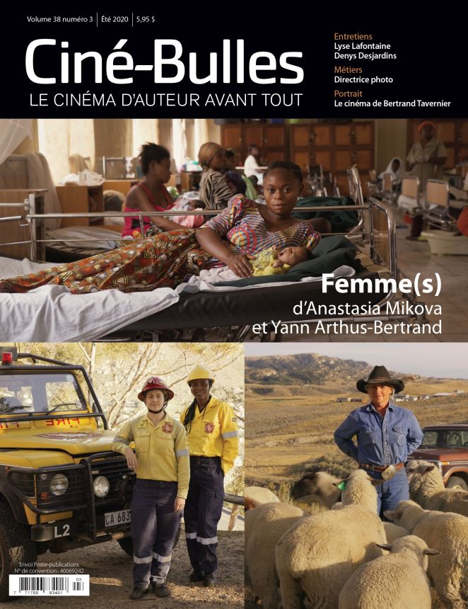 CINE-BULLES magazine side cover Summer 2020