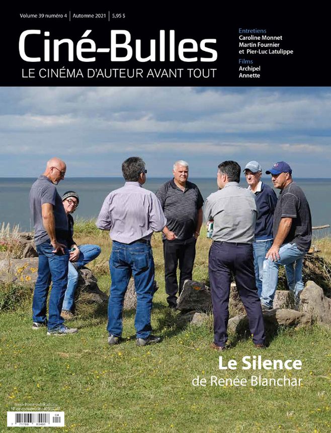 CINE-BULLES magazine side cover Fall 2021