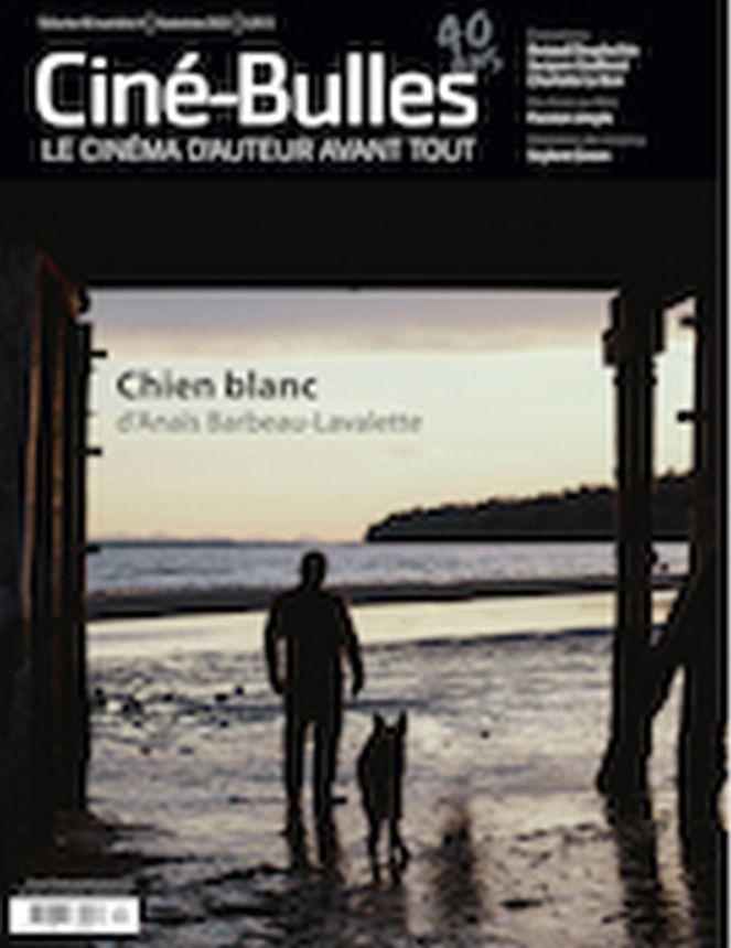 CINE-BULLES magazine side cover Fall 2022