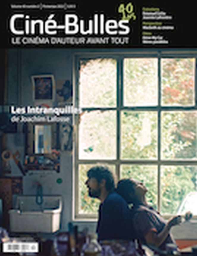 CINE-BULLES magazine side cover Spring 2022