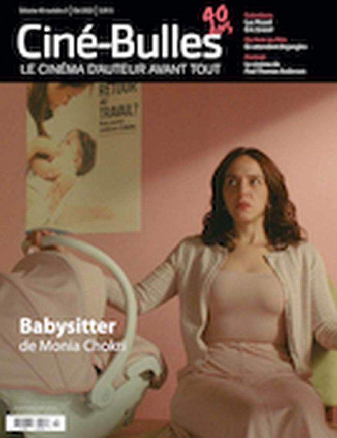CINE-BULLES magazine side cover Summer 2022