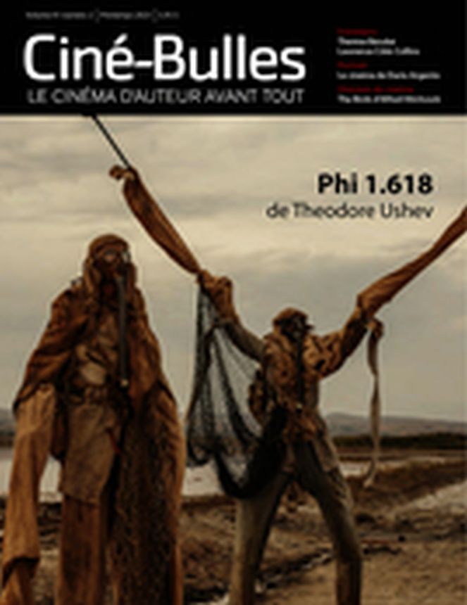 CINE-BULLES magazine side cover Spring 2023