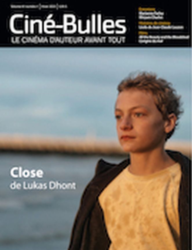 CINE-BULLES magazine side cover Winter 2023