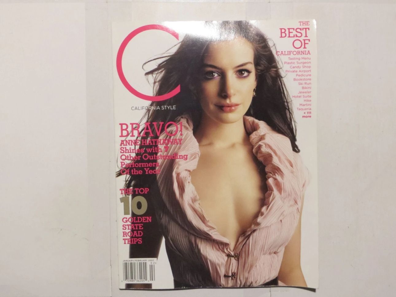 C CALIFORNIA STYLE magazine side cover  January/February 2007