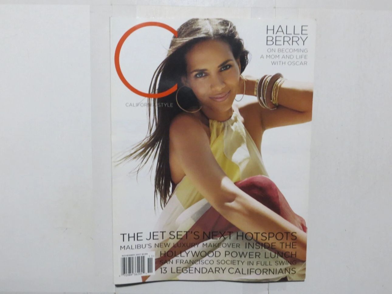 C CALIFORNIA STYLE magazine side cover  November 2007