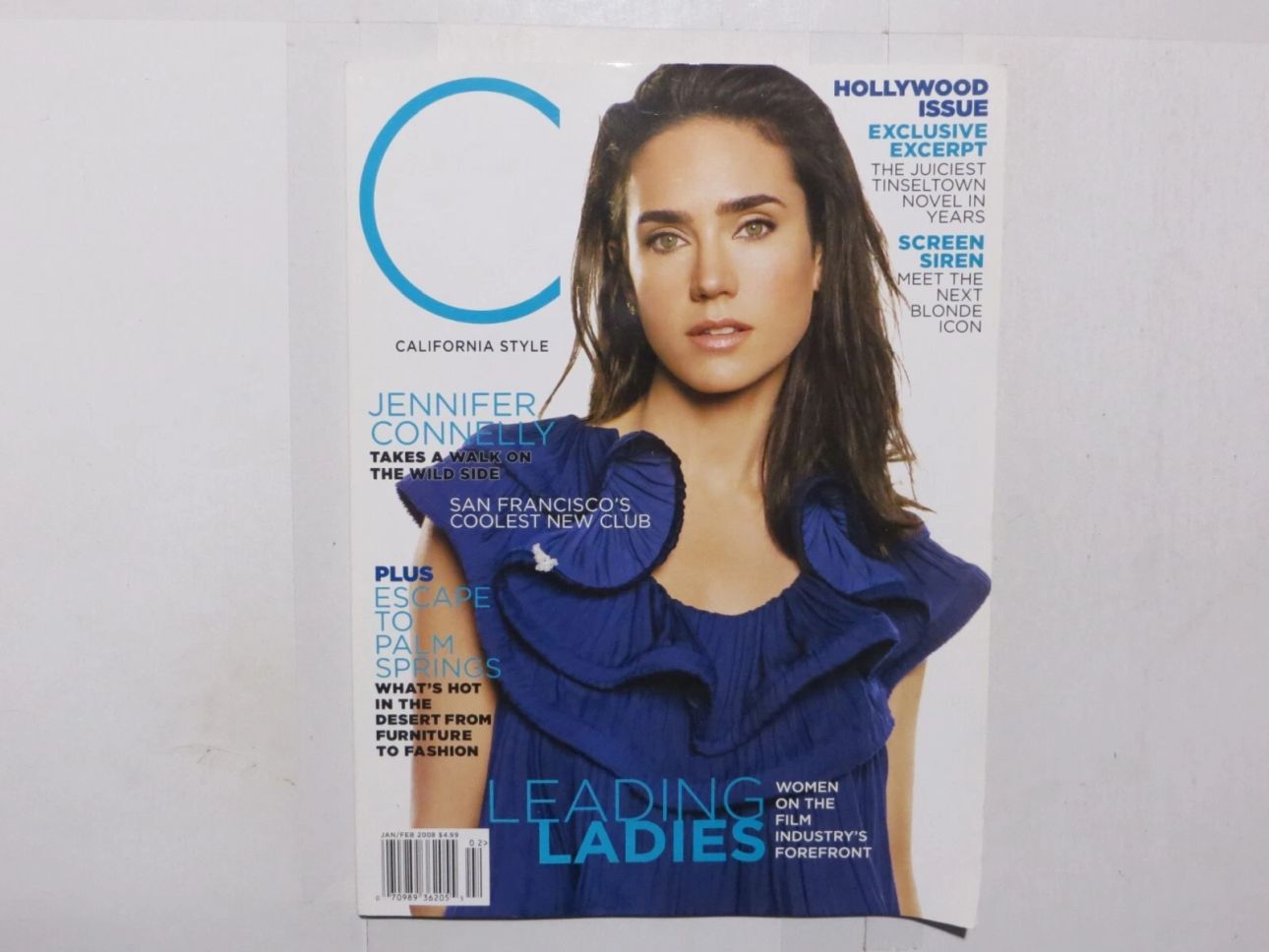 C CALIFORNIA STYLE magazine side cover  January/February 2008