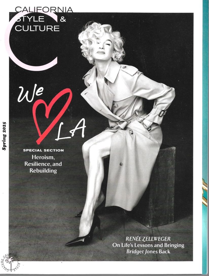 C CALIFORNIA STYLE magazine side cover Spring 2025
