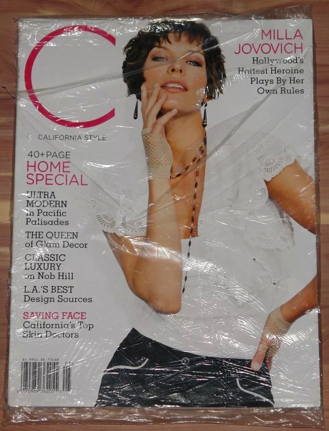C CALIFORNIA STYLE magazine side cover  May 2006