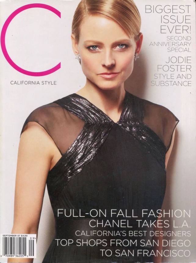 C CALIFORNIA STYLE magazine side cover  September 2007