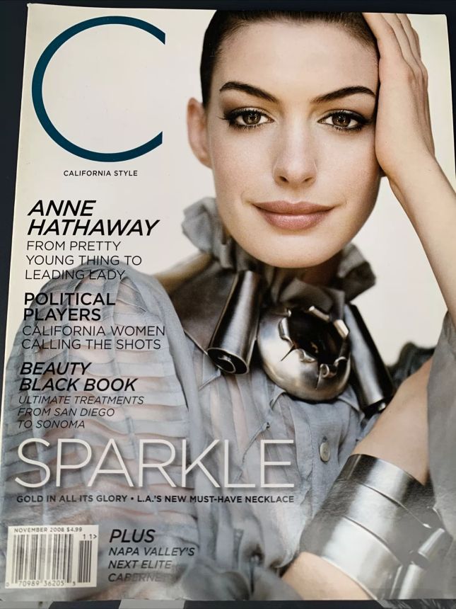 C CALIFORNIA STYLE magazine side cover  November 2008