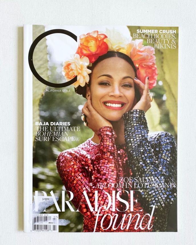 C CALIFORNIA STYLE magazine side cover Summer 2017