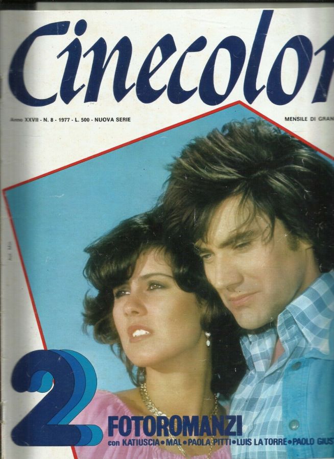CINECOLOR magazine side cover  August 1977