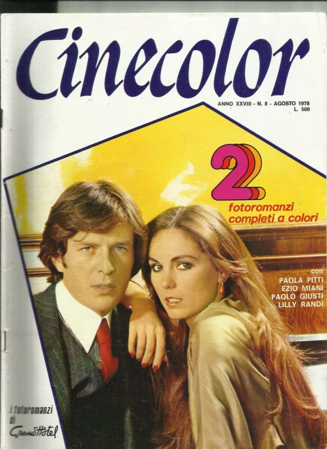 CINECOLOR magazine side cover  August 1978