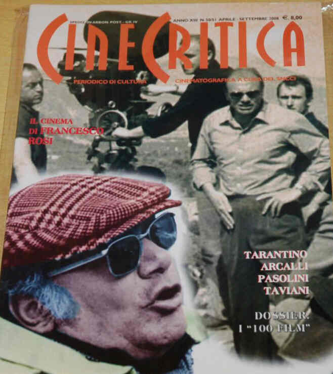 CINECRITICA magazine side cover Issue 50-1  April/September 2008