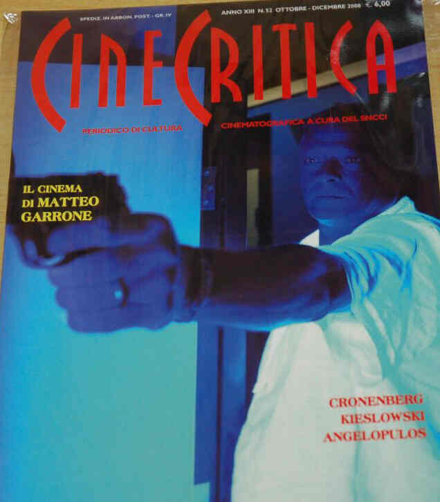 CINECRITICA magazine side cover Issue 52  October/December 2008