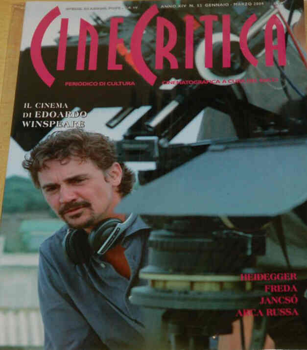 CINECRITICA magazine side cover Issue 53  January/March 2009