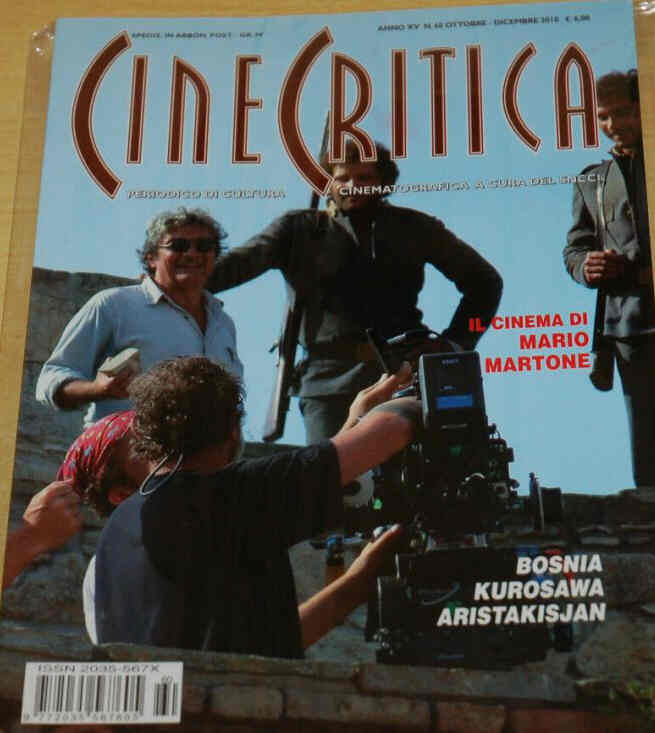 CINECRITICA magazine side cover Issue 60  October/December 2010