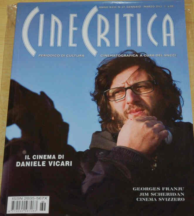 CINECRITICA magazine side cover Issue 69  January/March 2013