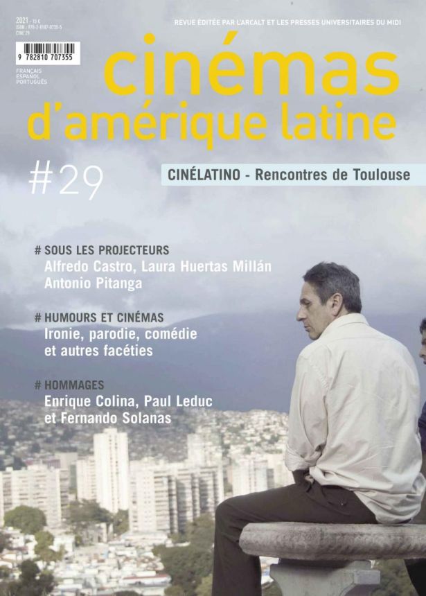 CINEMAS D AMERIQUE LATINE magazine side cover Issue 29  June 2021