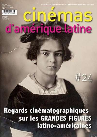 CINEMAS D AMERIQUE LATINE magazine side cover Issue 24  2016