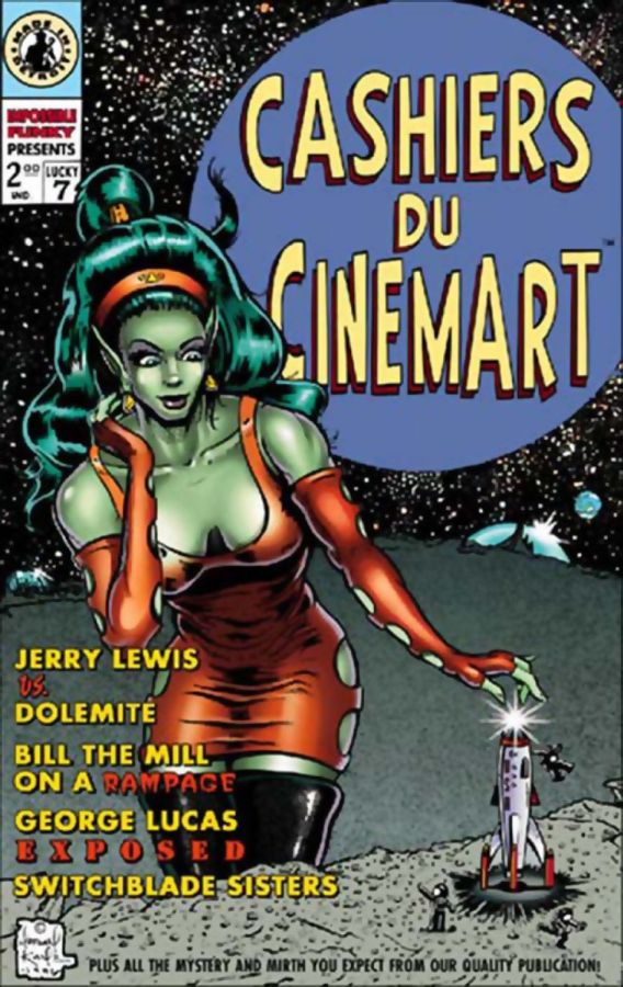 CASHIERS DU CINEMART magazine side cover Issue 7  2000