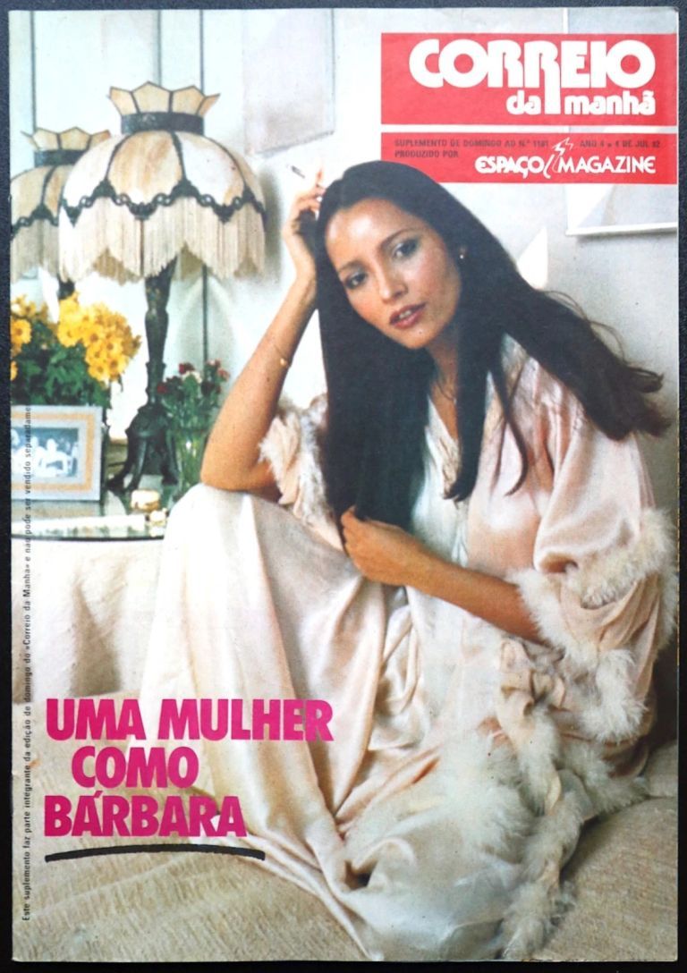 CORREIO DE DOMINGO magazine side cover 4 July 1982