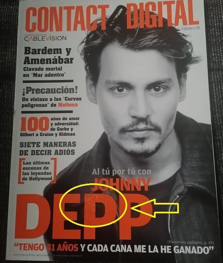 CONTACTO DIGITAL magazine side cover  February 2005