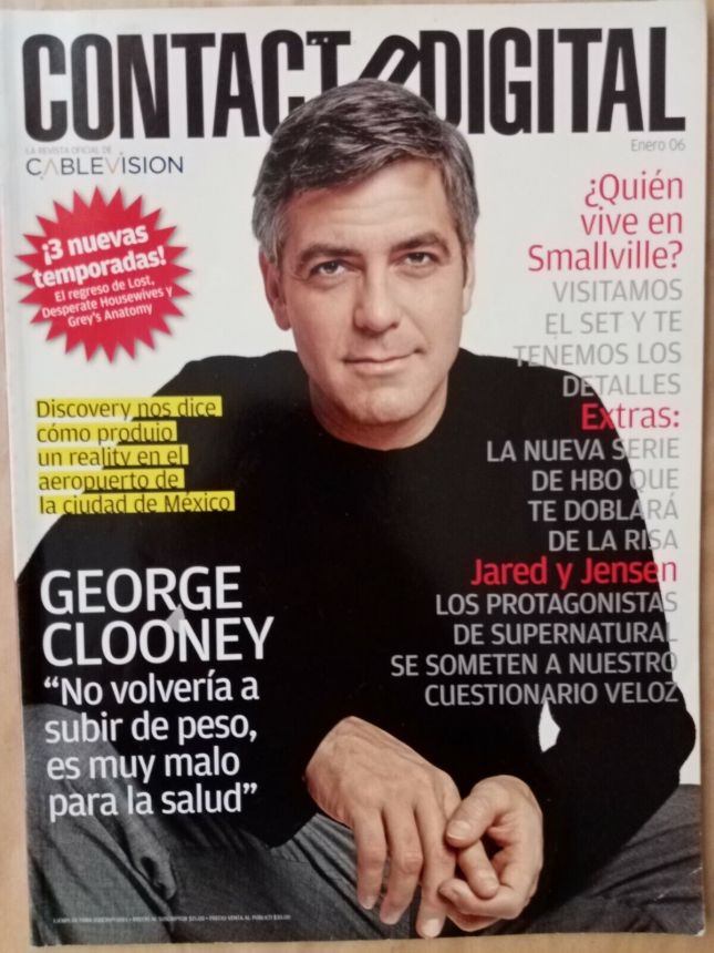 CONTACTO DIGITAL magazine side cover  January 2006