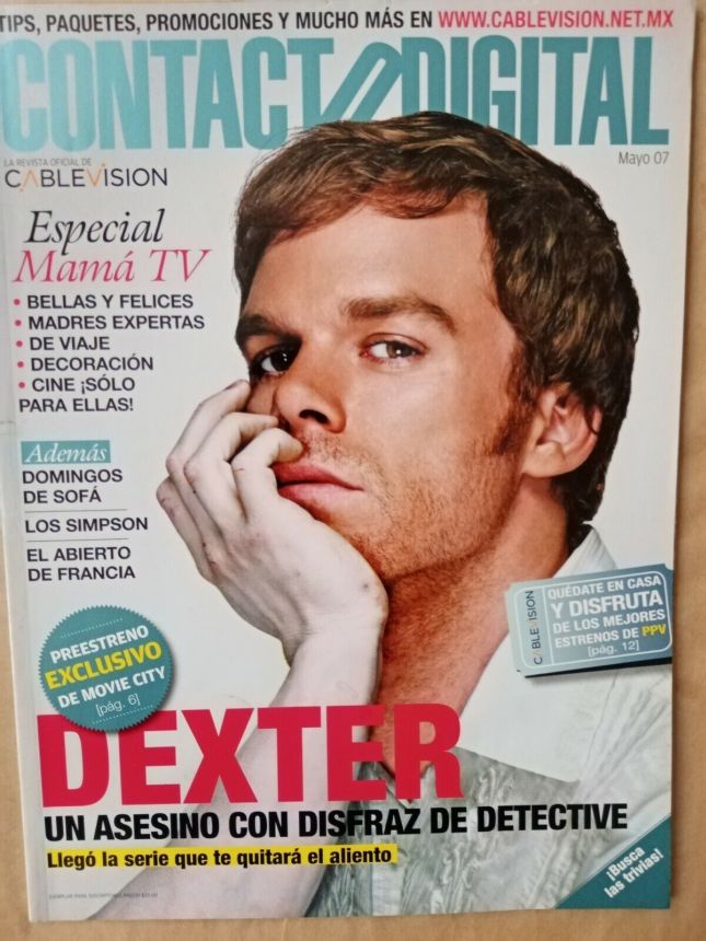 CONTACTO DIGITAL magazine side cover  May 2007