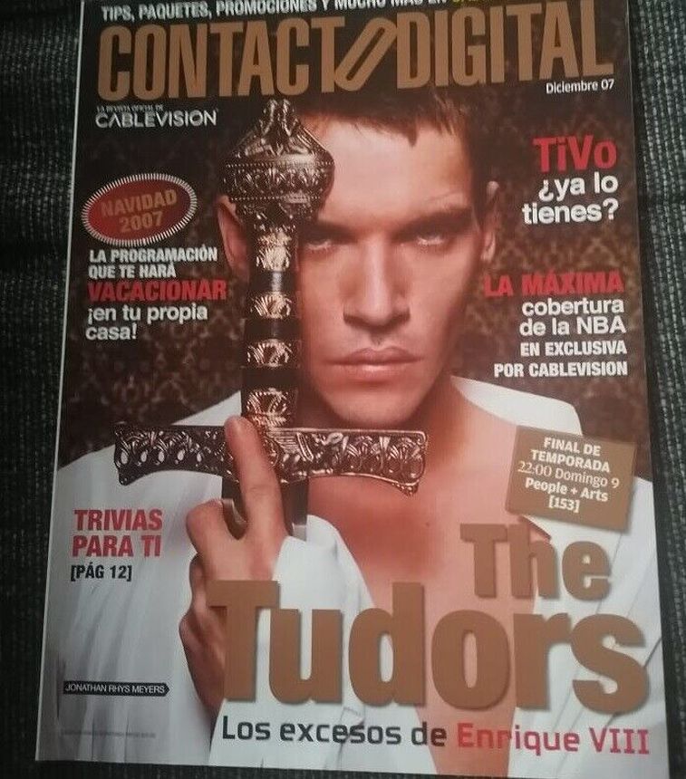 CONTACTO DIGITAL magazine side cover  December 2007