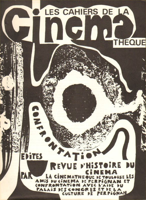 CAHIERS DE LA CINEMATHEQUE magazine side cover Issue 1  1971