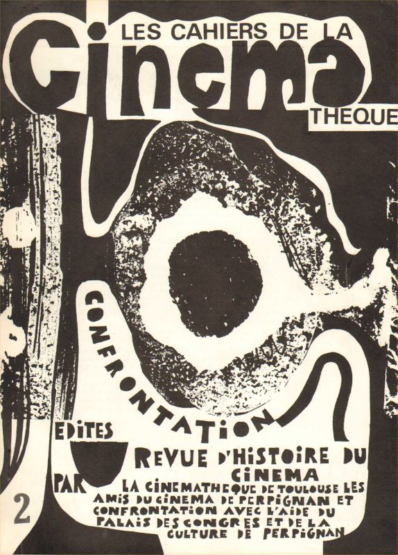 CAHIERS DE LA CINEMATHEQUE magazine side cover Issue 2  1971