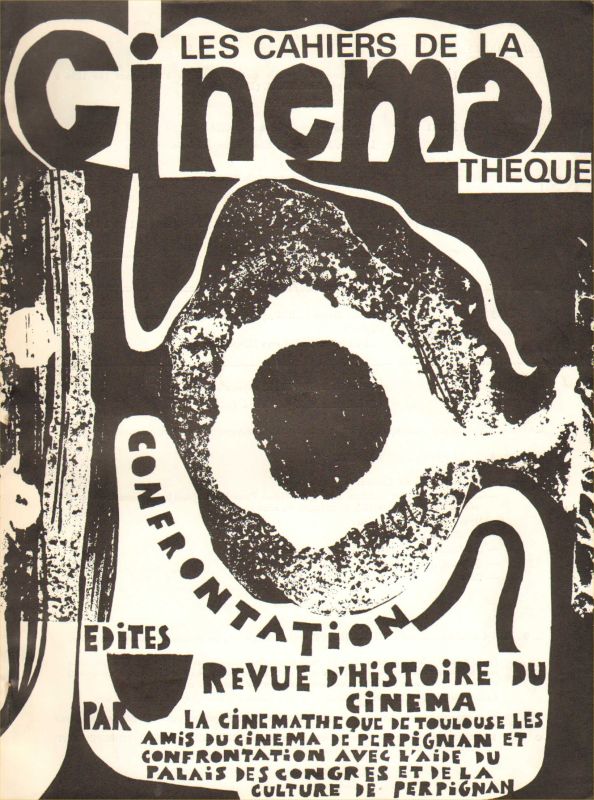 CAHIERS DE LA CINEMATHEQUE magazine side cover Issue 3  1971