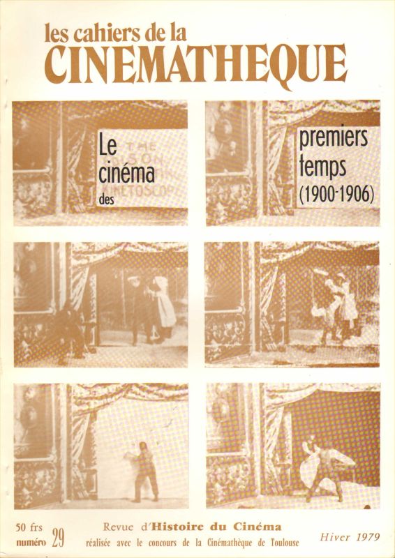 CAHIERS DE LA CINEMATHEQUE magazine side cover Issue 29  1979