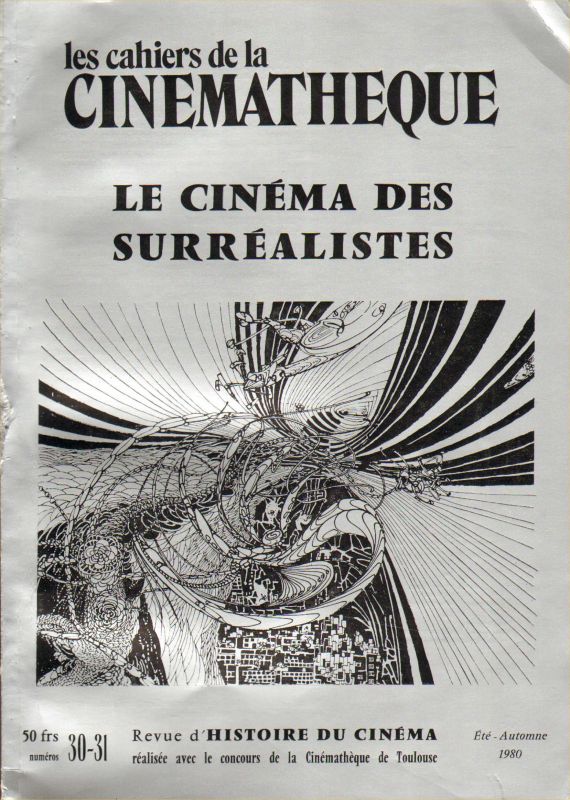 CAHIERS DE LA CINEMATHEQUE magazine side cover Issue 30/31  1980