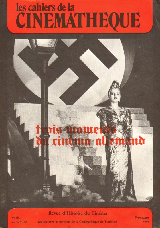 CAHIERS DE LA CINEMATHEQUE magazine side cover Issue 32  1981