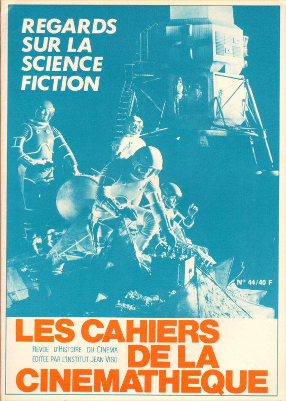 CAHIERS DE LA CINEMATHEQUE magazine side cover Issue 44  1985