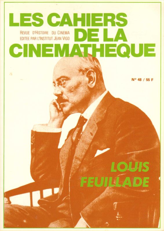CAHIERS DE LA CINEMATHEQUE magazine side cover Issue 48  1987