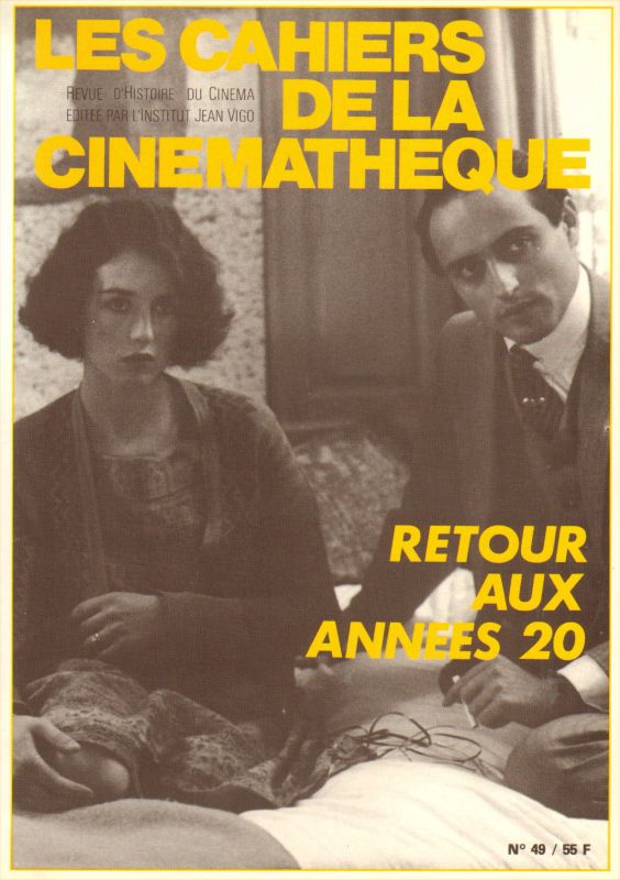 CAHIERS DE LA CINEMATHEQUE magazine side cover Issue 49  1988