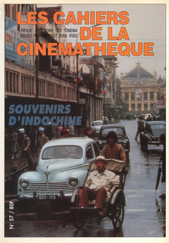 CAHIERS DE LA CINEMATHEQUE magazine side cover Issue 57  1992