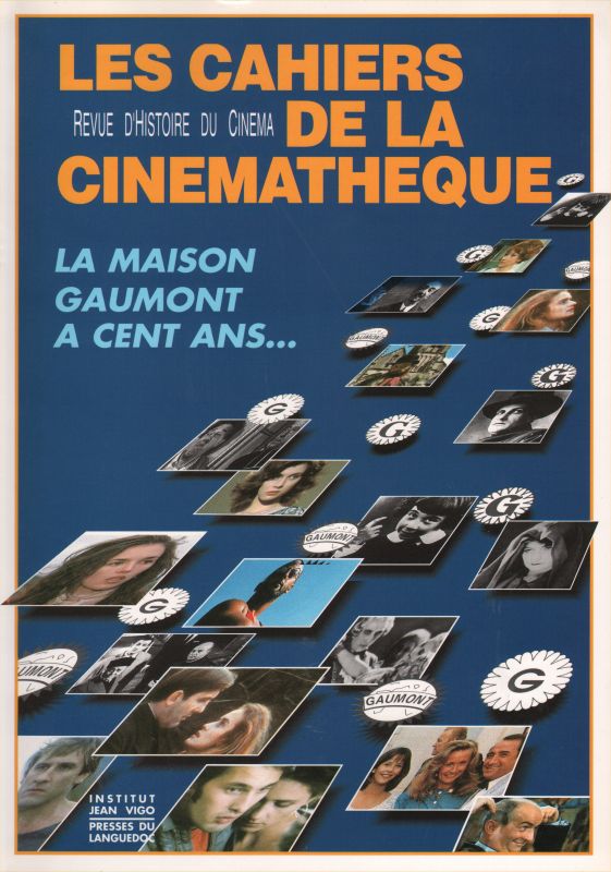 CAHIERS DE LA CINEMATHEQUE magazine side cover Issue 63-64  1995