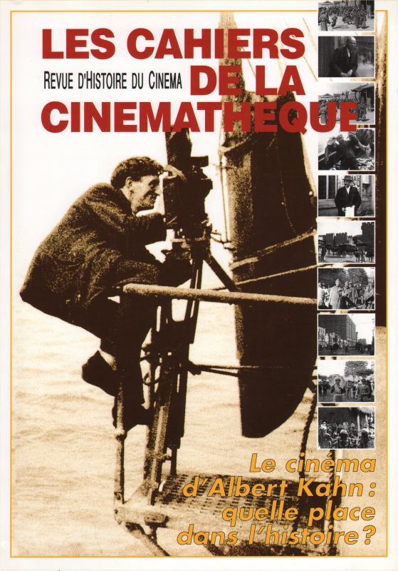 CAHIERS DE LA CINEMATHEQUE magazine side cover Issue 74  2002