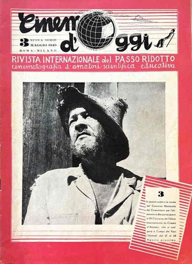 CINEMA DOGGI 1949 magazine side cover Issue 3  May 1949