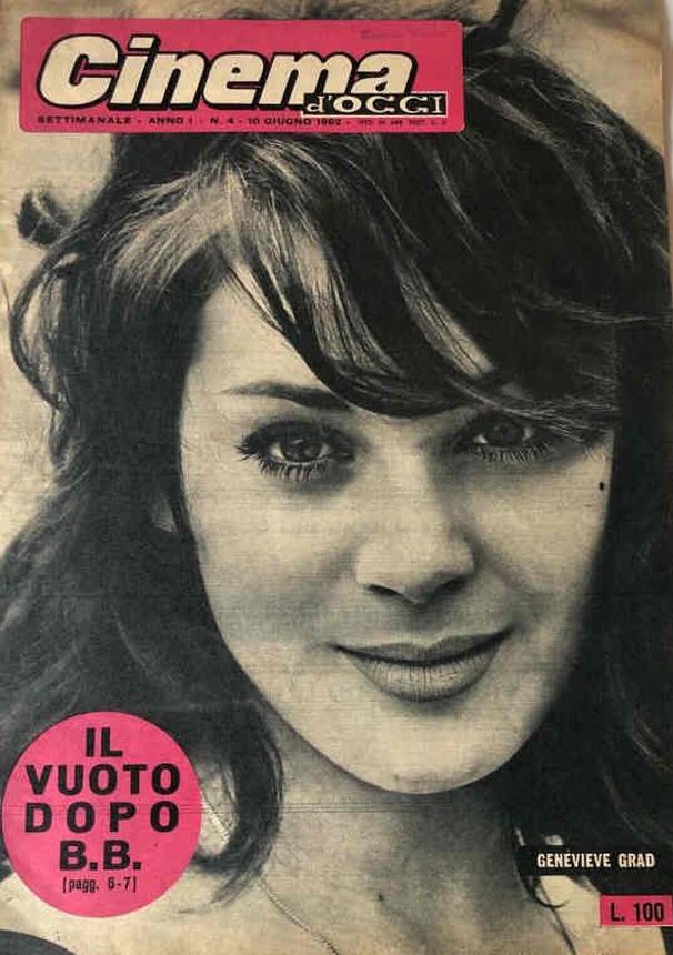 CINEMA DOGGI magazine side cover Issue 4 10 June 1962