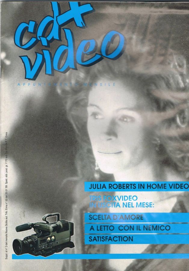 CD AND VIDEO magazine side cover Issue 62 20 January 1989