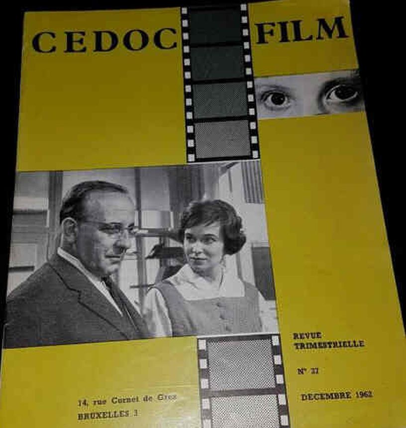 CINEMAGIE magazine side cover Issue 36-7  December 1962